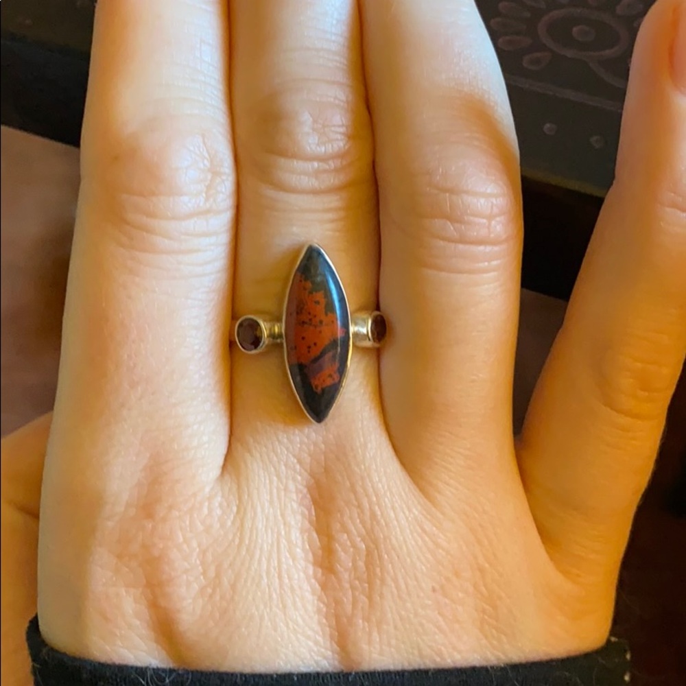 Bloodstone Ring
